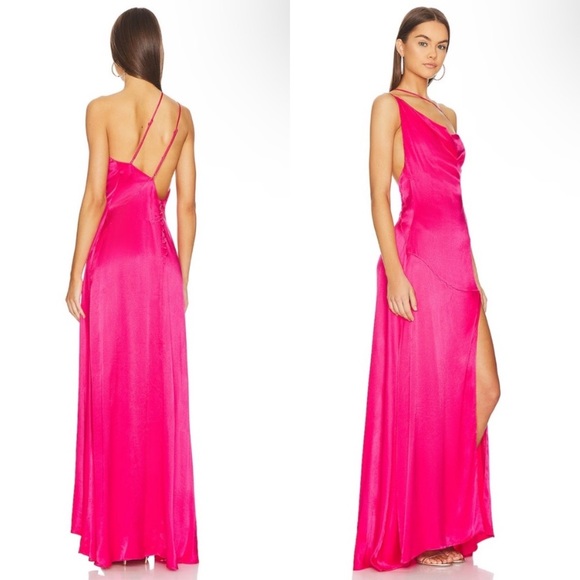 ELLIATT Belmont Gown in Fuchsia. NWTS. Size small - Picture 2 of 7